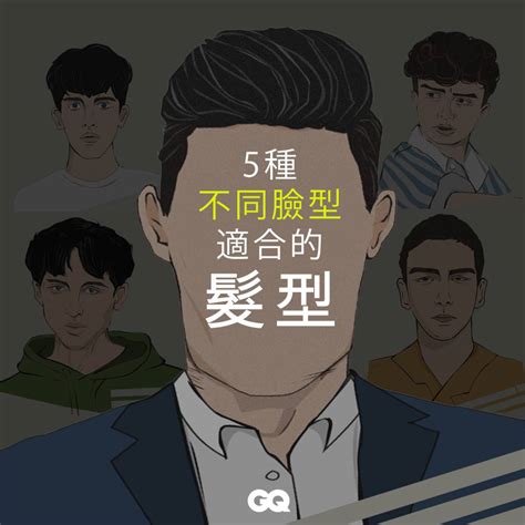 男人臉型|【GQ Guide】圓臉、方臉的人頭髮該怎麼剪？「5種」。